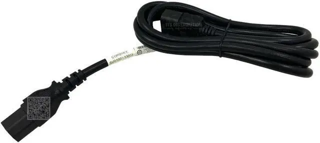Main image of Genuine HP Compaq IEC to IEC AC Power Cable 2m (6ft) (142263-001)