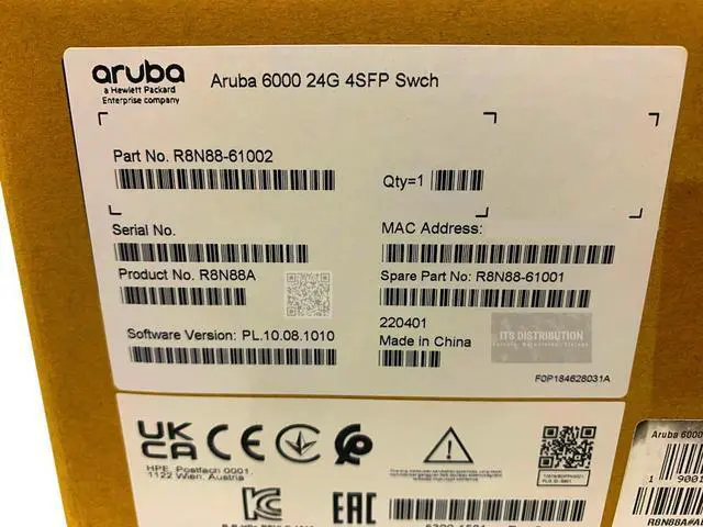 Alt view image 2 of 2 - HPE Aruba 6000 R8N88A#ABA Switch