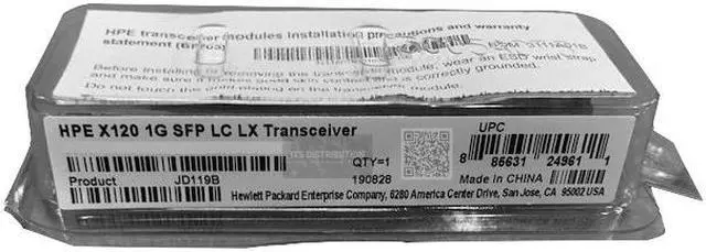 Alt view image 2 of 2 - HEWLETT-PACKARD JD119B JD119B SFP Module