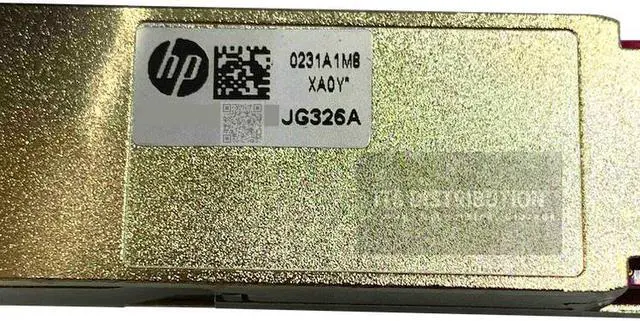 Alt view image 2 of 2 - HPE X240 40G QSFP+ QSFP+ 1M DAC Cable 0231A1M8 (JG326A)