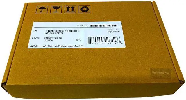 Alt view image 5 of 5 - HP JY686A Aruba Ap-303H-Mnt1 - Network Device Mounting Kit