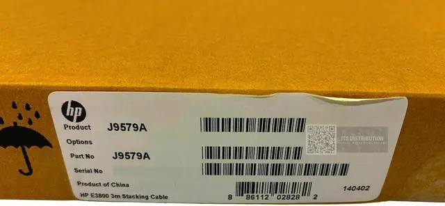 Alt view image 2 of 2 - HP J9579A Aruba 3800/3810M 3m Stacking Cable