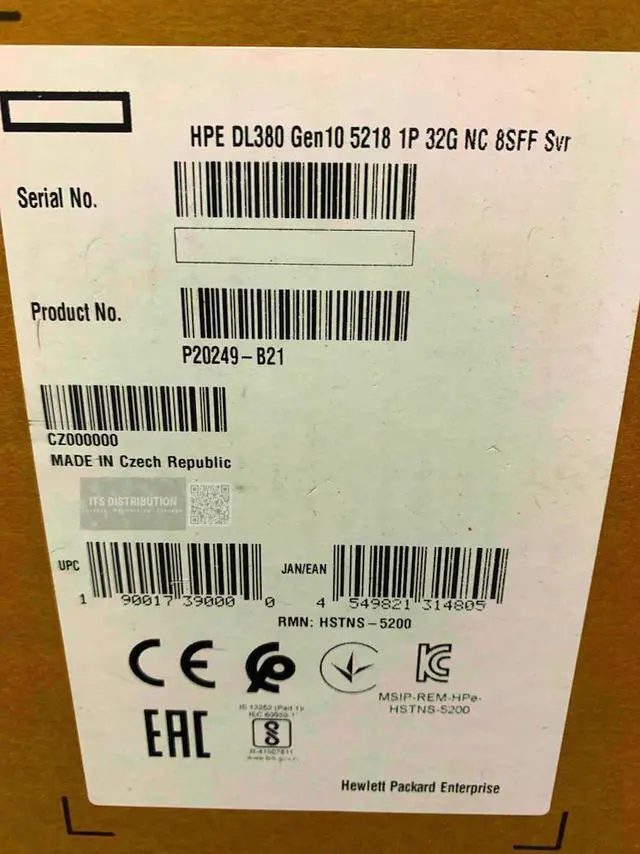 Alt view image 2 of 2 - HPE ProLiant DL380 G10 5218 2.3GHz 16C 1P 32GB-R Server (P20249-B21)