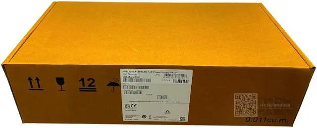 Main image of HPE X362 1110W 115-240VAC to 56VDC PoE Power Supply (JG545A)