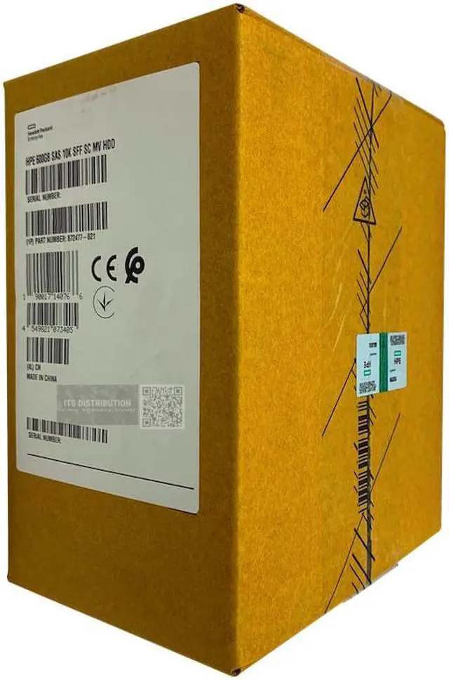 Main image of HPE 600GB SAS 12G Mission Crit 10K SFF SC HDD 872736-001 (872477-B21)