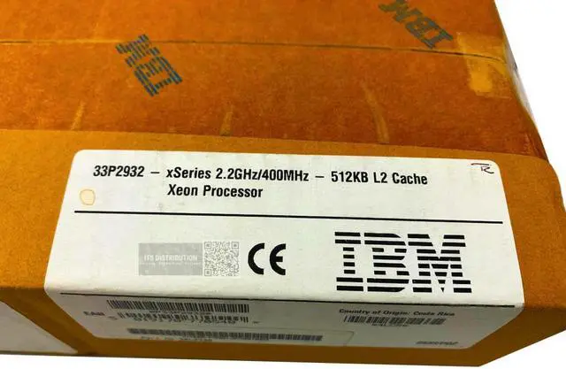 Alt view image 2 of 2 - IBM Intel Xeon 2.2 GHz Processor - 2.2GHz CPU (33P2932)