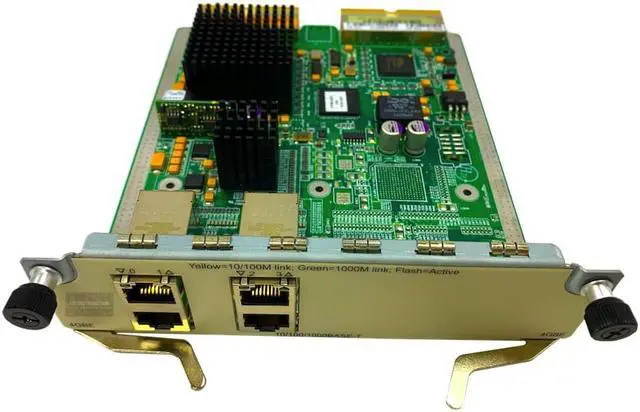 Main image of HP H3C 0231A753 4GBE-WAN HIM A6600 RT-HIM-4GBE-WAN-H3 Module (JC163A)