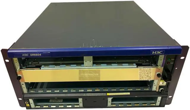 Main image of HP H3C A6604 Router 4 Slot Core Chassis SR6604 0235A37X (JC178A)