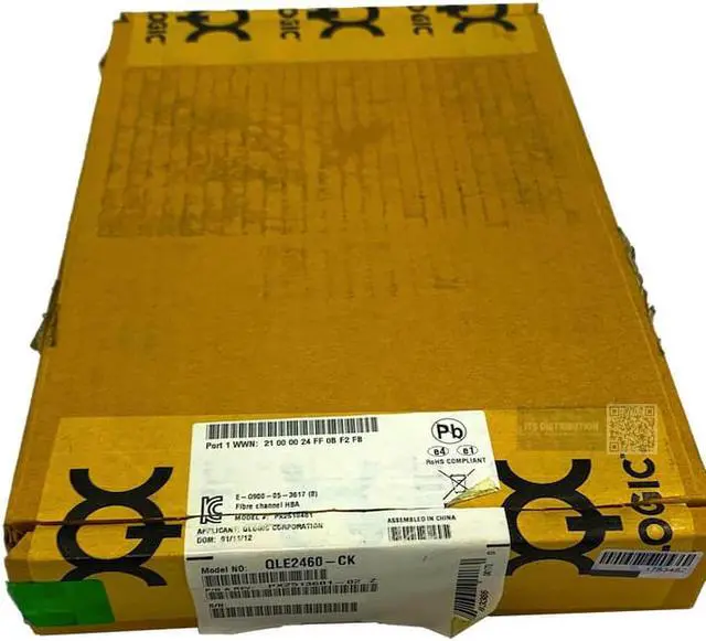 Alt view image 2 of 3 - QLogic SANblade 246x QLE2460-CK Single Port Fibre Channel HBA (QLE2460-CK)