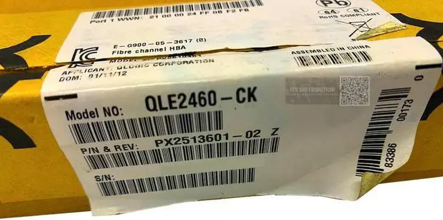 Alt view image 3 of 3 - QLogic SANblade 246x QLE2460-CK Single Port Fibre Channel HBA (QLE2460-CK)