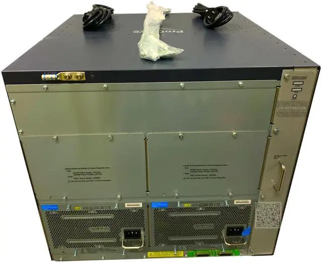 Alt view image 2 of 2 - HPE E8212-92G-PoE+/2XG-SFP+ v2 zl Switch (J9639A)