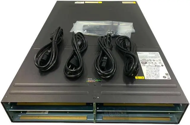 Alt view image 2 of 2 - HPE FlexNetwork 5940 4Slot Chassis 2 Fans 4 Power Supply Bundle JH398A (JH692A)