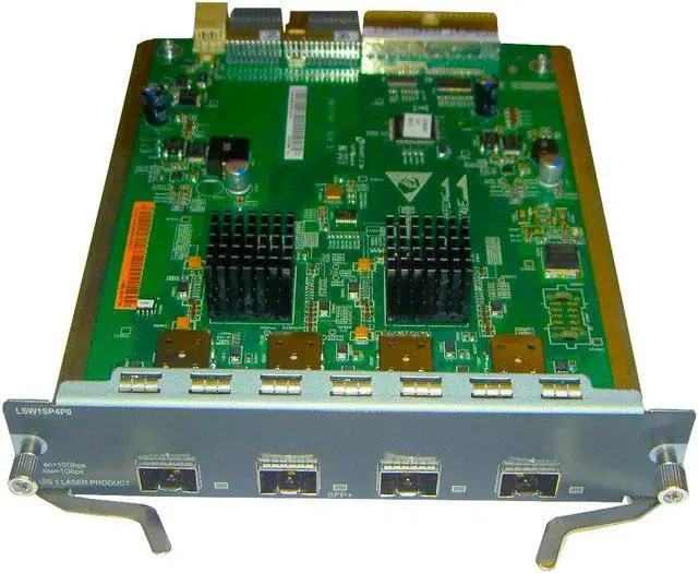 Main image of HP SFP+ Module - 4 x SFP+ 1 - 4 x Expansion Slots (JC091A)