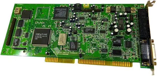 Alt view image 3 of 3 - Sound Blaster 16 Pro PNP Sound Card (CT2950)