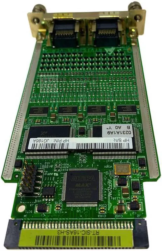 Alt view image 2 of 2 - HP MSR 16-port Async Serial SIC Module 0231A1A9 RT-SIC-16AS-H3 (JG186A)