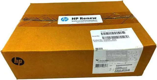 Main image of Factory Sealed Renew HPE Power Supply A5800 300W DC 0231A0SY PSR300-12D1 (JC090A)