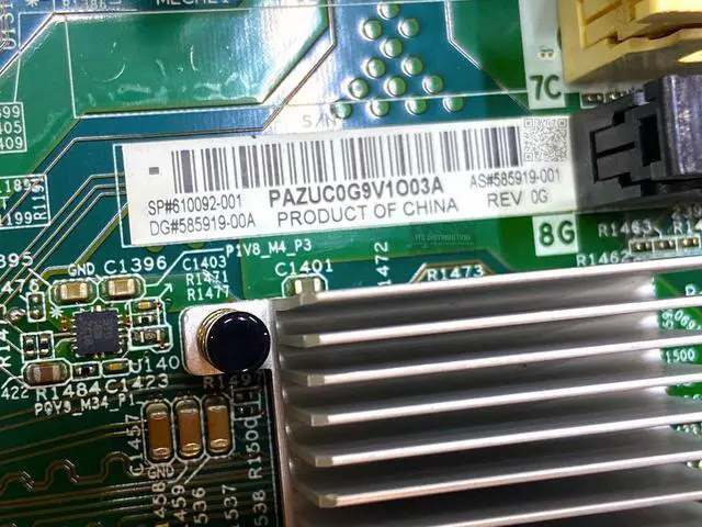 Alt view image 2 of 2 - HPE BL680c G7 B-side System Board PCA 610092-001 585919-00A (585919-001)