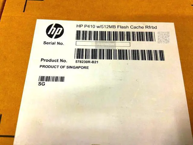 Alt view image 2 of 2 - Factory Sealed Renew HP Smart Array P410 2-port SAS RAID FBWC Controller (578230-B21)