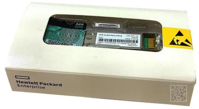 Alt view image 2 of 2 - J9151E HPE Aruba 10G SFP+ LC LR 10KM SMF Seal Green Hologram GENUINE - OEM