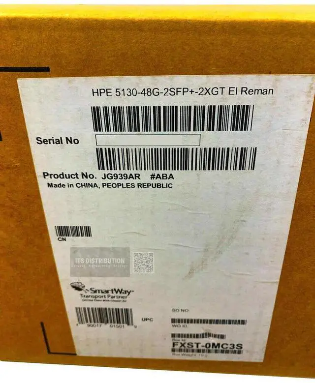 Alt view image 2 of 2 - Factory Sealed Renew HPE 5130-48G-2SFP+-2XGT EI Switch (JG939A)