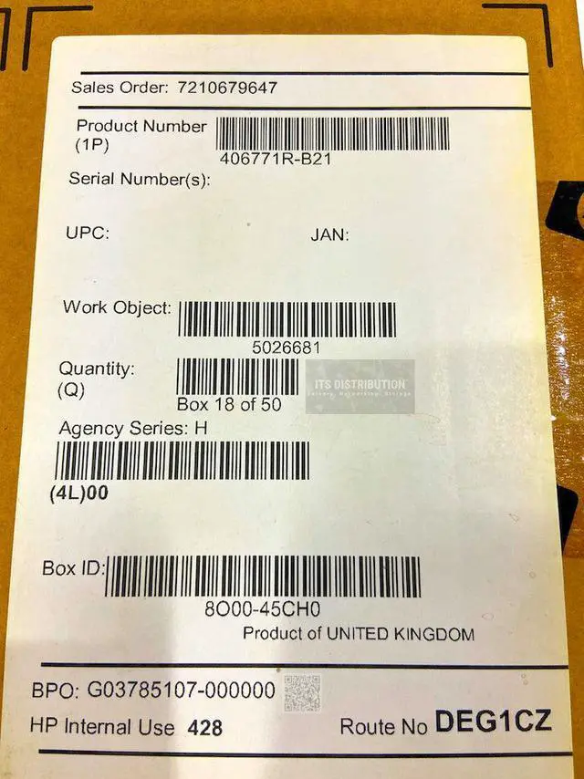 Alt view image 2 of 3 - Factory Sealed Renew HP NC326m PCI Express Dual Port Gigabit Server Adapter (406771-B21)