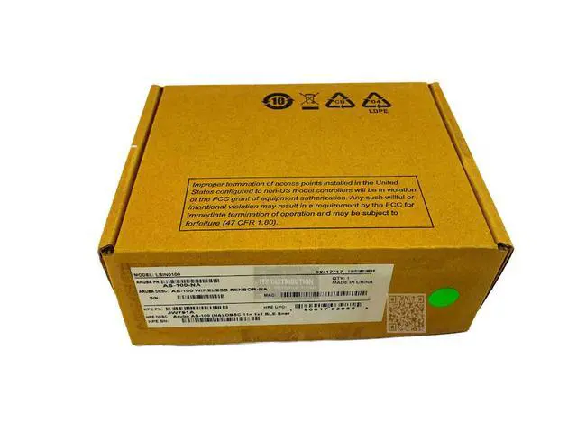 Alt view image 2 of 3 - HPE As-100 DBSC 11N 1X1 BLE Sensor AS-100-NA LSIN0100 (JW791A)