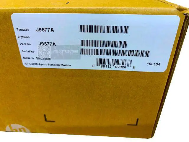 Alt view image 2 of 2 - HP 3800 4-port Stacking Module 5184-5933 (J9577A)