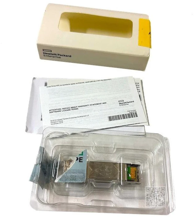 Main image of HPE Aruba 1G SFP LC SX 500M OM2 MMF 1990-4415 (J4858D)