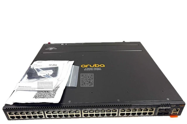 Alt view image 6 of 7 - HPE Aruba 6300M 48G 4SFP56 Networking Switch + JL085A Power Supply (JL663A)