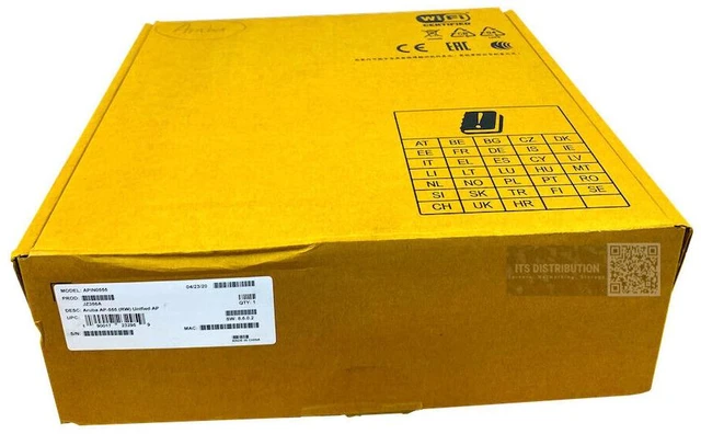 Alt view image 2 of 3 - HPE Aruba AP-555 RW Dual Radio 8x8:8 / 4x4:4 802.11ax Unified AP (JZ356A)