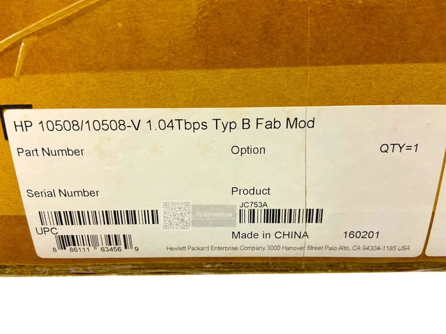 Alt view image 2 of 2 - HPE 10508/10508-V Switch Fabric Module 0231A1MW (JC753A)