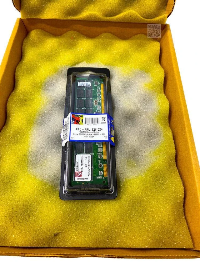 Main image of Kingston 1GB SDRAM 133MHz PC133 ECC Reg Memory (KTC-PRL133/1024)