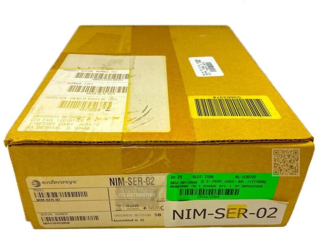 Main image of Enterasys 2Port High Speed Serial Network Interface Module (NIM-SER-02)