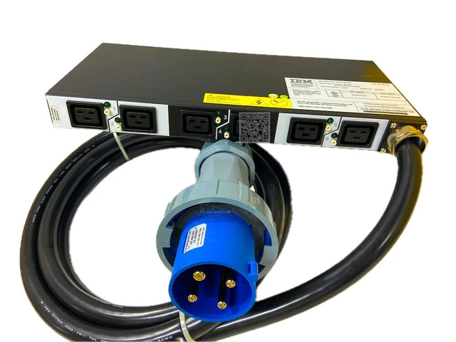 Alt view image 5 of 6 - IBM DPI 60A/208V 3Phase C19 Enterprise PDU IEC309 3P+Gnd Conn (26K4258)