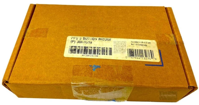Main image of IBM ThinkPad Black PS/2 Three-Button Mouse US (30H1519)