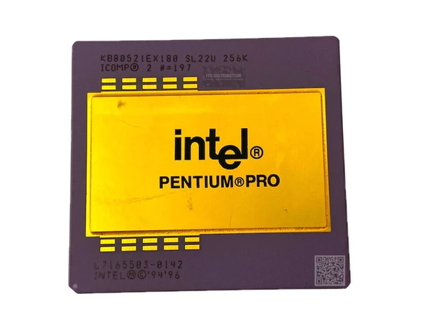 Alt view image 3 of 4 - HP Compaq Intel Pentium Pro P6/180 256K SL22U CPU Kit (273787-B21)