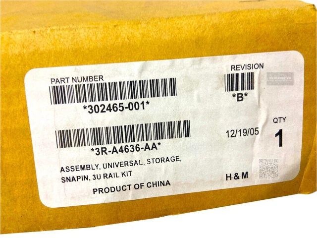 Alt view image 3 of 4 - HP 19" Rail Kit StorageWorks 4300 4400 MSA1000 349113-001 (302465-001)