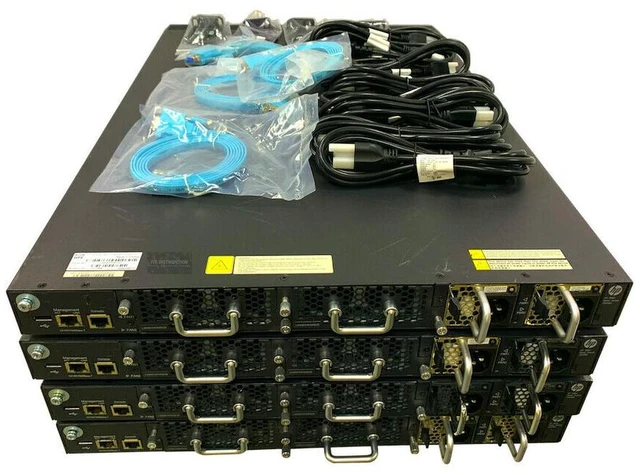 Alt view image 2 of 2 - HPE 5900AF-48XGT-4QSFP B-F Switch Bundle (JG851A)