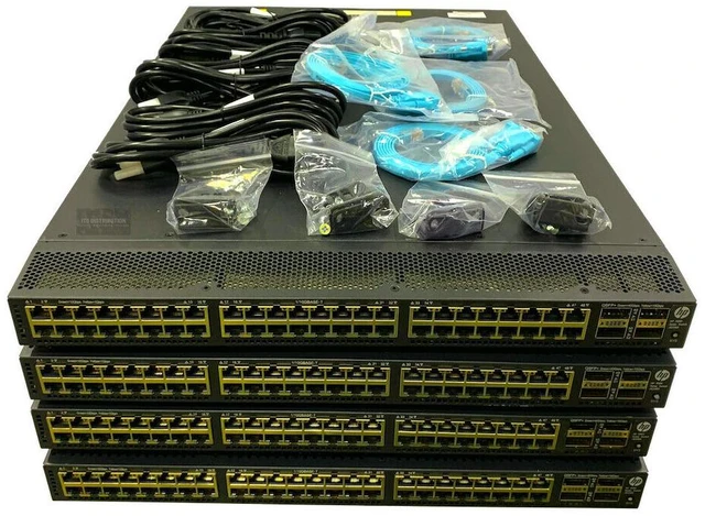 Main image of HPE 5900AF-48XGT-4QSFP B-F Switch Bundle (JG851A)