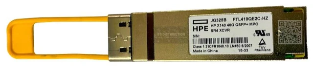 Main image of HP X140 40G QSFP+ MPO SR4 Transceiver FTL410QE2C-HZ (JG325B)
