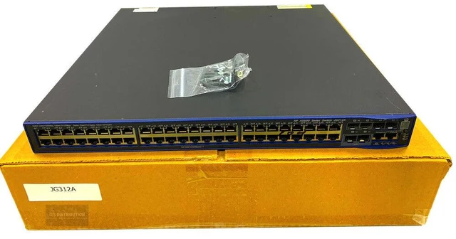 Main image of HP 5500-48G-4SFP-2SFP+ HI 2 Slot Switch (JG312A)
