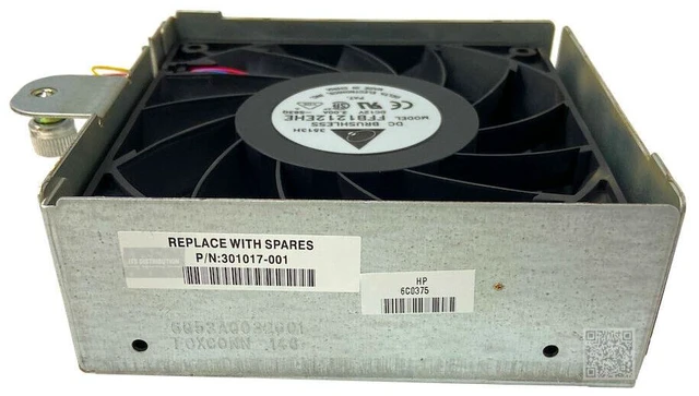 Main image of HP Proliant ML350 G3 120mm Fan Cage Assembly (301017-001)