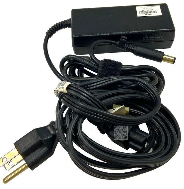 Main image of HP AC Smart-Pin Slim Adapter 65W 3.5A Output 18.5V ED494AA (463958-001)