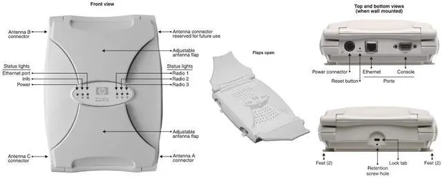Main image of Factory Sealed Renew HPE E-MSM335 Access Point (WW) (J9357A)