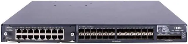 Main image of Factory Sealed Renew HPE 5800-24G-SFP Switch (JC103A)