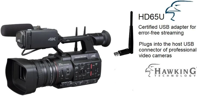 Alt view image 3 of 7 - Hawking Technology Hi-Gain Wireless-AC Dual-Band USB Network Adapter Certified error-free streaming (HD65U)