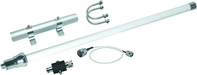 Alt view image 4 of 4 - Hawking Technology Hi-Gain Outdoor Omni Directional 9dBi 2.4GHZ Wi-Fi Antenna for Marinas, RV Parks, Campgrounds (HAO9SIP)