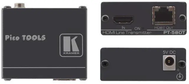 Alt view image 7 of 8 - Kramer Electronics PT-580T HDMI Over Twisted Pair HDbaset Transmitt
