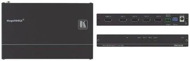 Alt view image 2 of 2 - Kramer VM-4H2 1:4 4K HDR HDMI Distribution Amplifier w/7-Yr Warranty