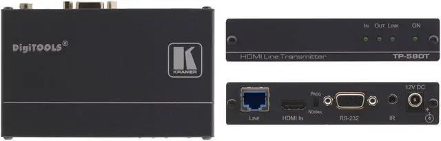 Alt view image 3 of 9 - HDMI, BIDIRECTIONAL RS?232 & IR OVER HDBASET TWISTED PAIR TRANSMITTER